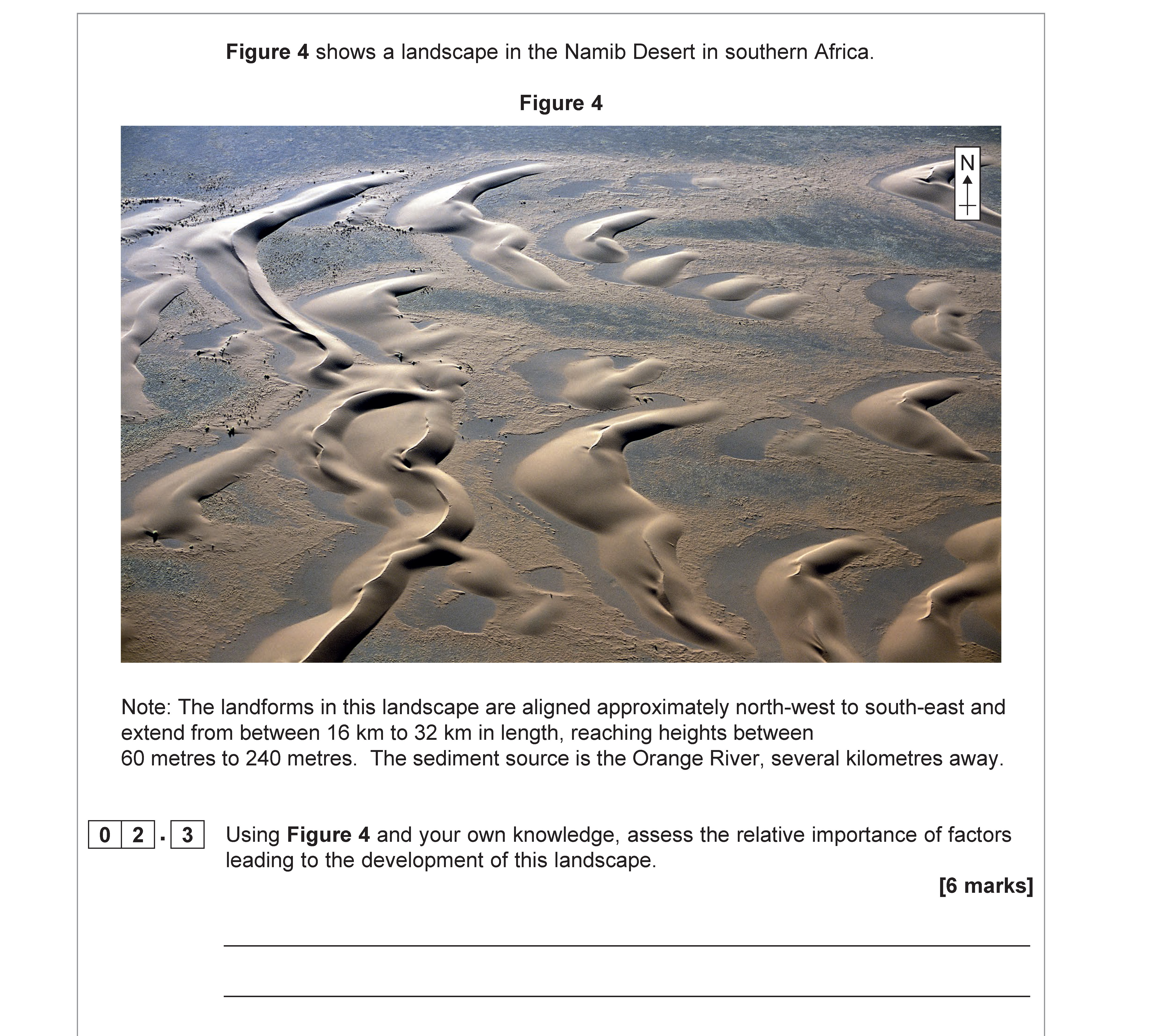 Using-Figure-4-and-your-own-knowledge,-assess-the-relative-importance-of-factors-leading-to-the-development-of-this-landscape-AQA-A-Level Geography-Question 2-2021-Paper 1.png